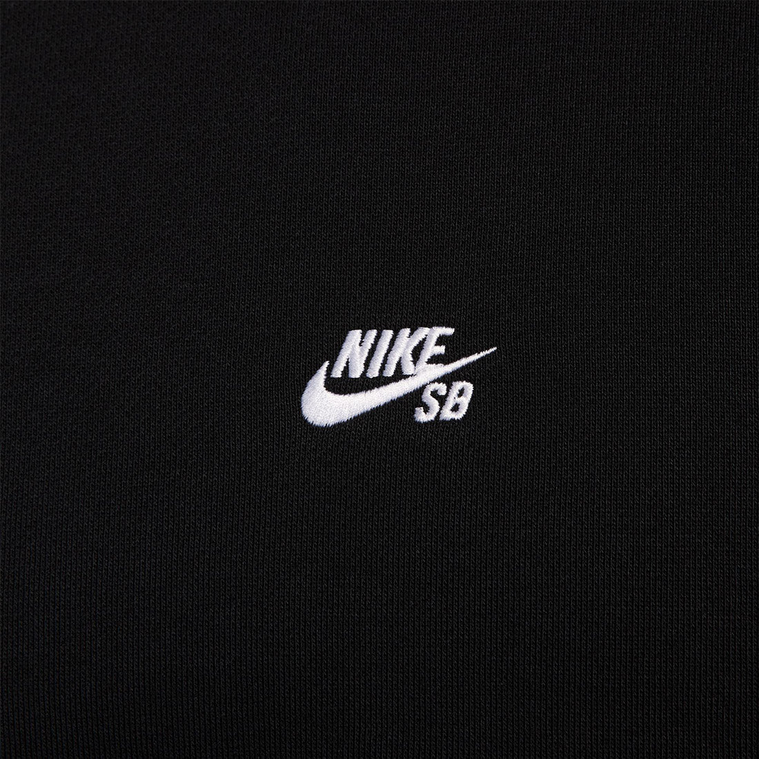 NIKE SB Essential Logo Crew - Black/White - Image 6