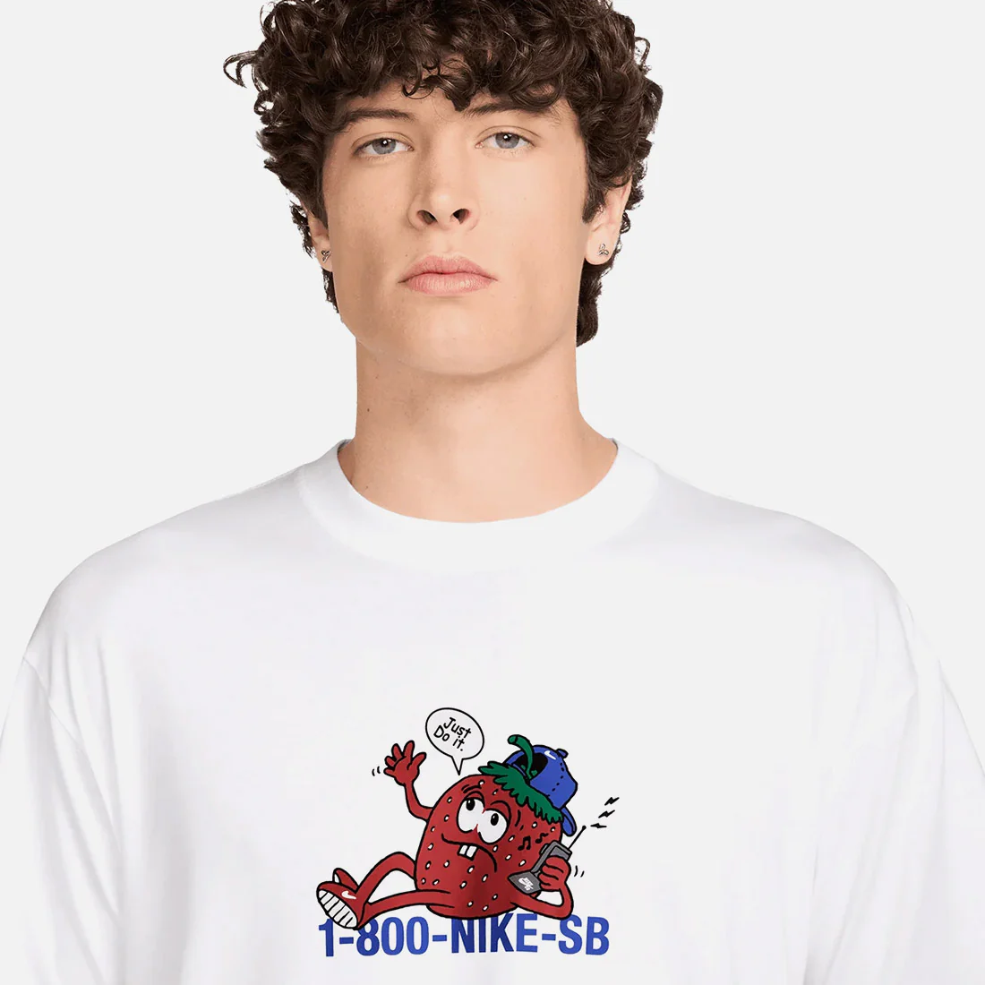 NIKE SB M90 OC Flip Phone Tee - White - Image 3