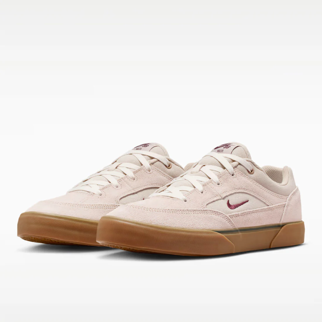 NIKE SB Malor - Cream II/Burgundy Crush - Image 2