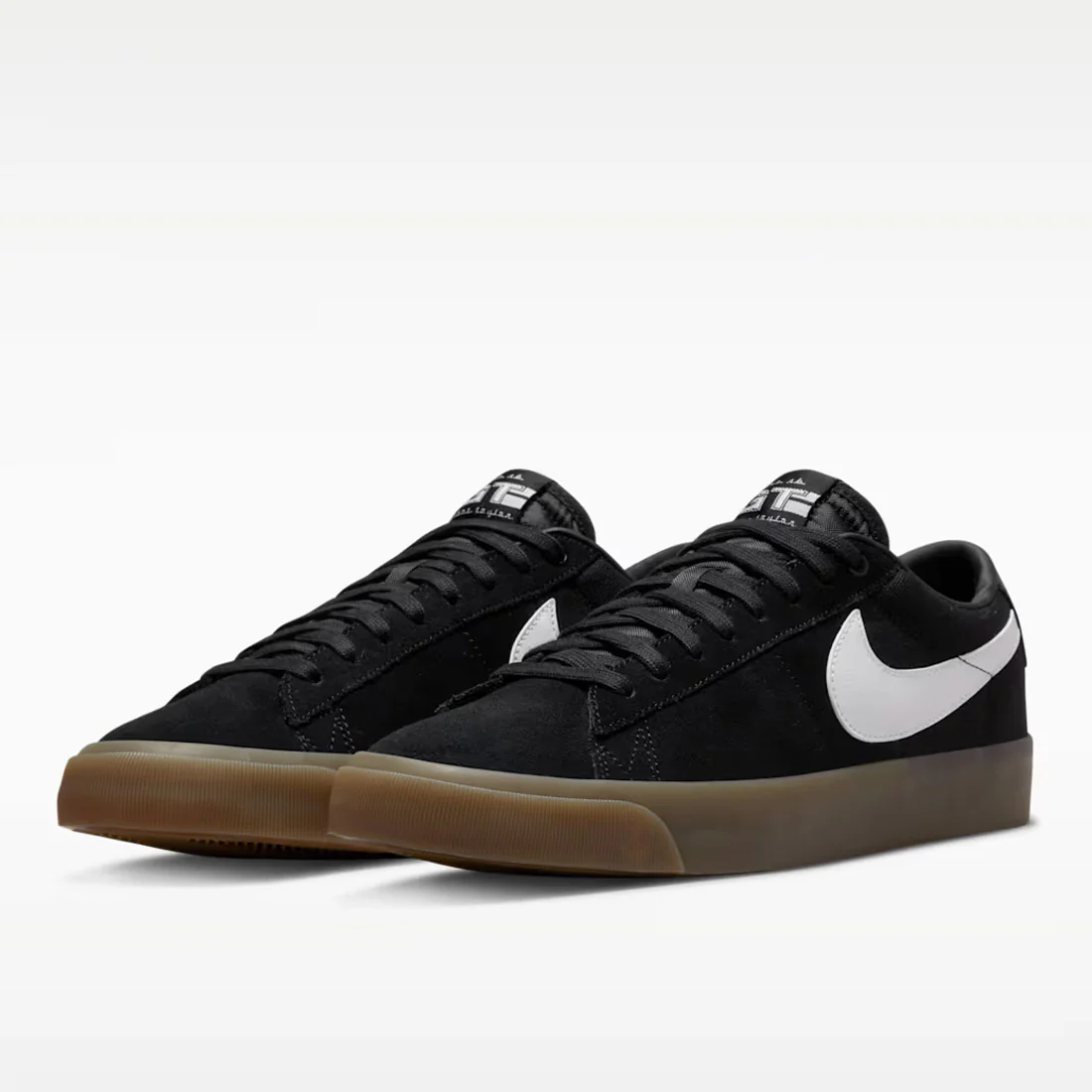 NIKE SB Zoom Blazer Low Pro GT - Black/Gum - Image 2