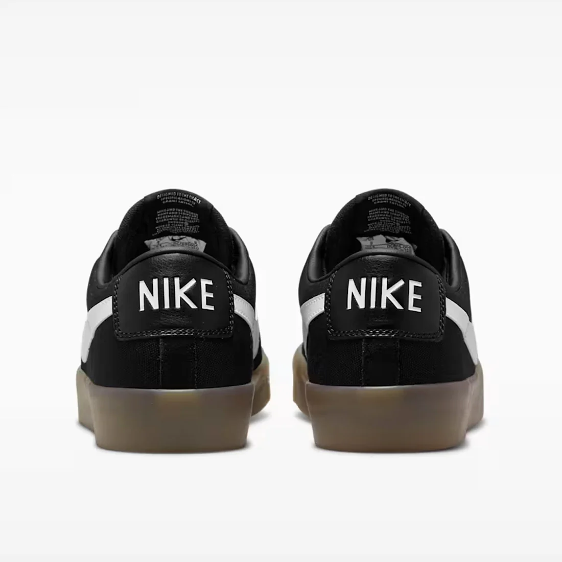 NIKE SB Zoom Blazer Low Pro GT - Black/Gum - Image 4