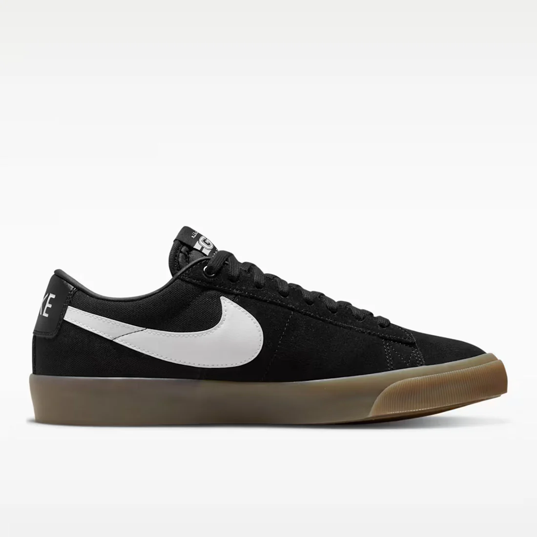 NIKE SB Zoom Blazer Low Pro GT - Black/Gum - Image 5