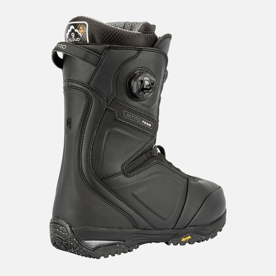 NITRO Team Boa Wide Boots 2026 - Black - Image 2