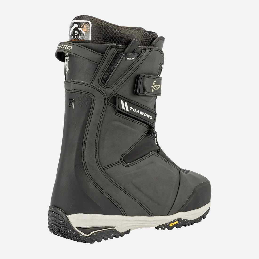 NITRO Team Pro Marcus Kleveland TLS Boots 2026 - Black - Image 2