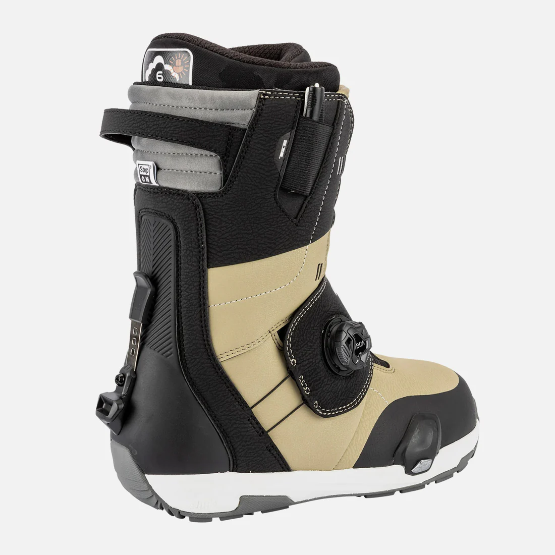 NITRO Venture Step On TLS Boots 2026 - Desert/Black - Image 2