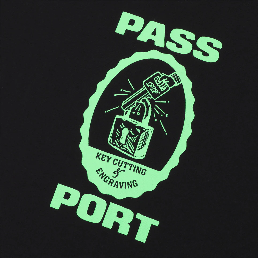PASSPORT Hercu-Locks Tee - Black - Image 3