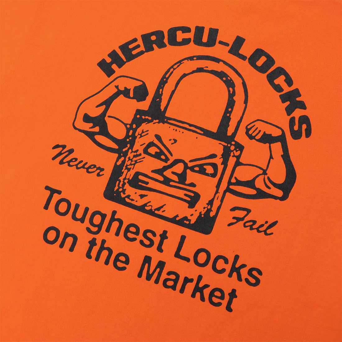 PASSPORT Hercu-Locks Tee - Safety Orange - Image 4