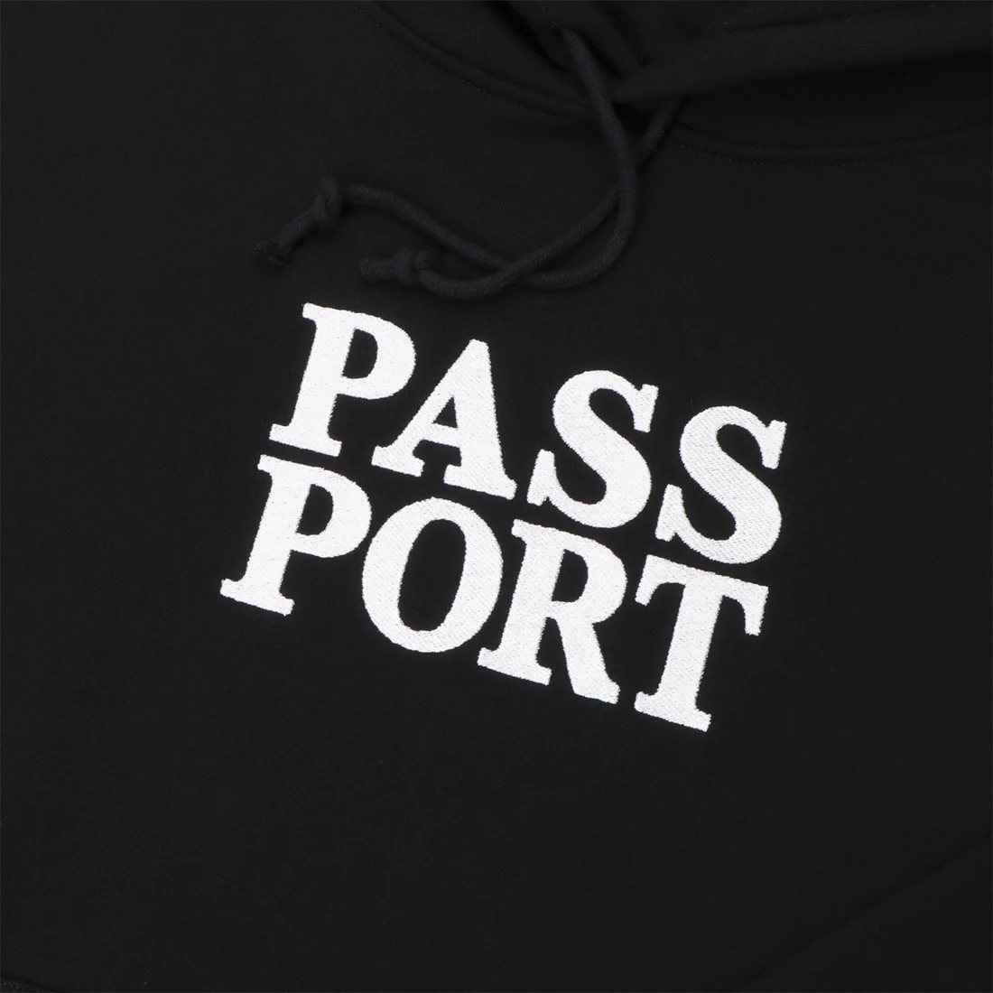 PASSPORT Official Stacked Hoodie  - Black - Image 2