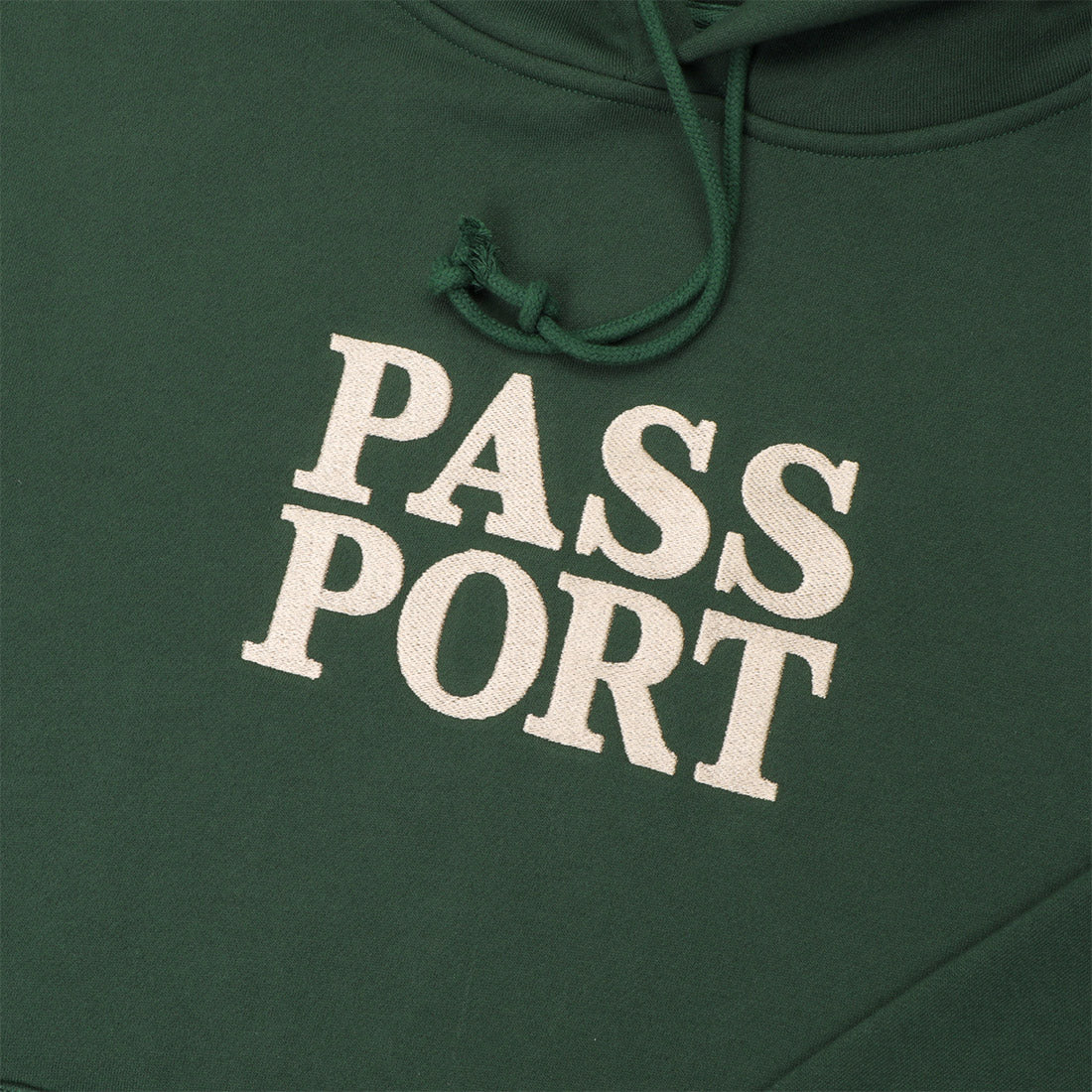 PASSPORT Official Stacked Hoodie - Forest Green - Image 2