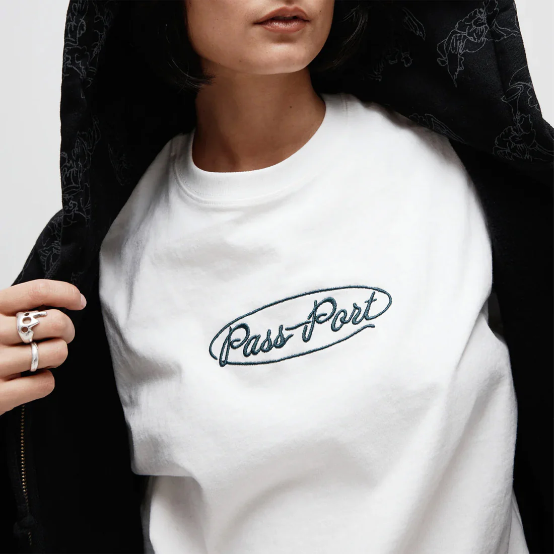 PASSPORT Ovalit Tee - White - Image 4