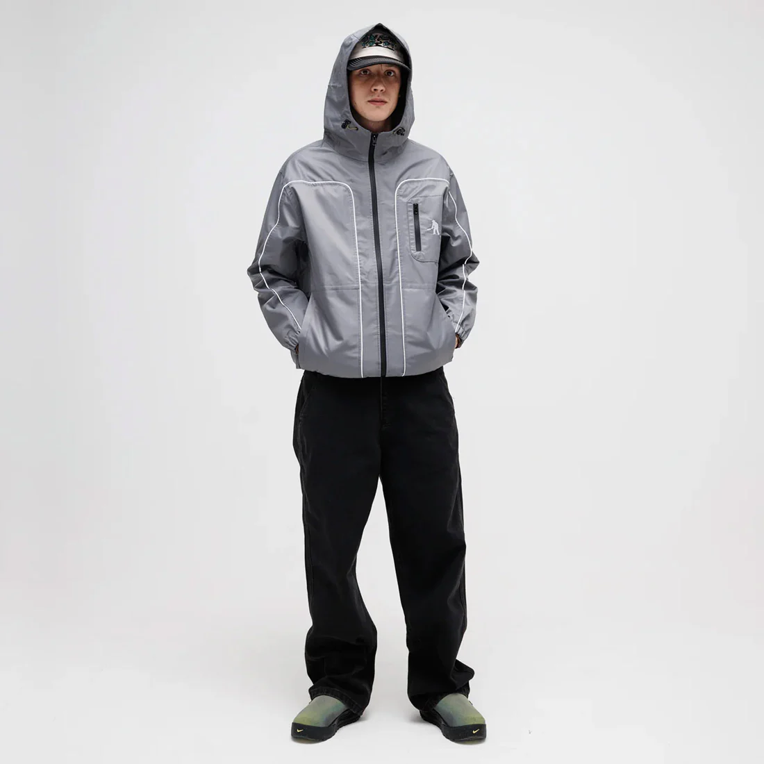 PASSPORT Workers Rain Jacket - Silver - Image 2