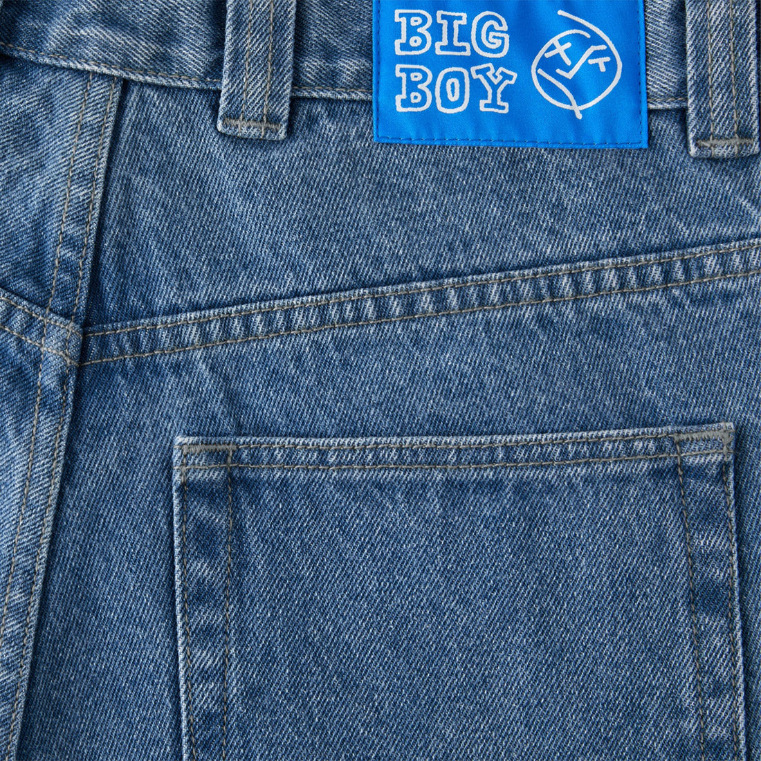 POLAR Big Boy Pants - Mid Blue - Image 4