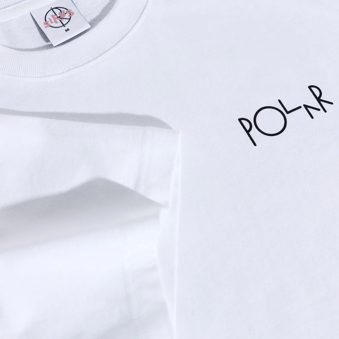 POLAR Searching for Peace Fill Logo Tee - White - Image 3