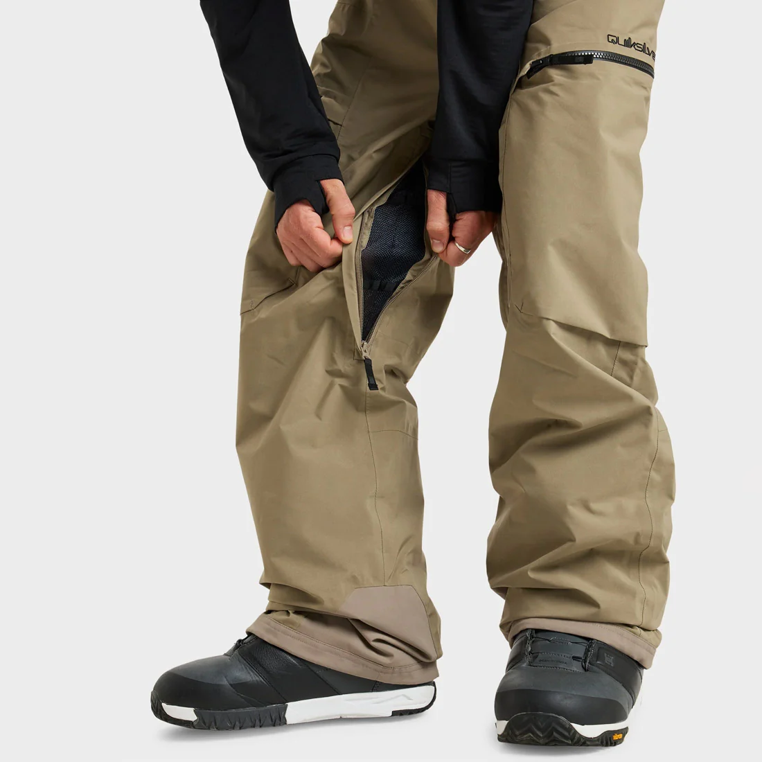 QUIKSILVER Altostratus Stretch Gore-Tex Bib Pant 2026 - Fallen Rock - Image 10