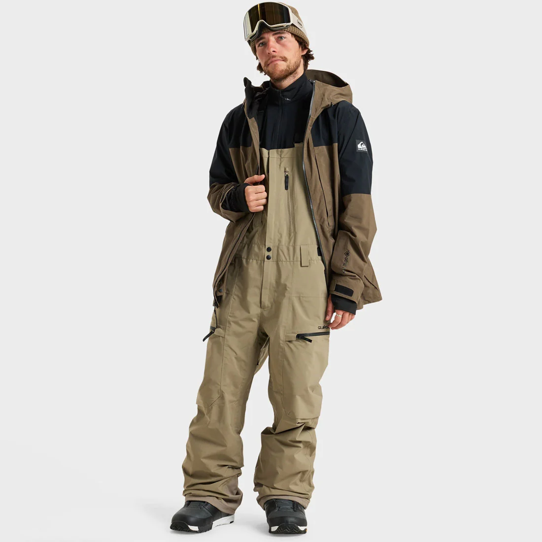 QUIKSILVER Altostratus Stretch Gore-Tex Bib Pant 2026 - Fallen Rock - Image 4
