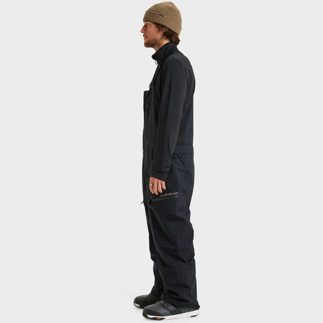 QUIKSILVER Altostratus Stretch Gore-Tex Bib Pant 2026 - True Black - Image 3