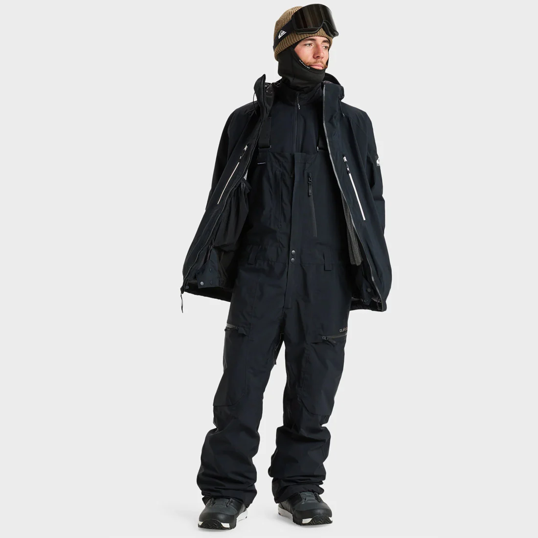 QUIKSILVER Altostratus Stretch Gore-Tex Bib Pant 2026 - True Black - Image 4