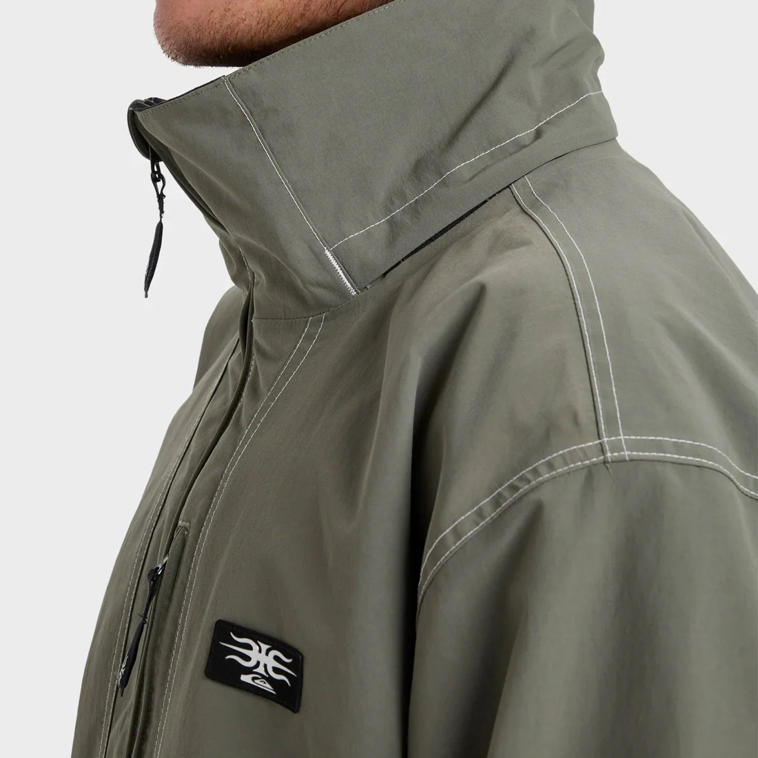 QUIKSILVER Live Wire Jacket 2026 - Dusty Olive - Image 10