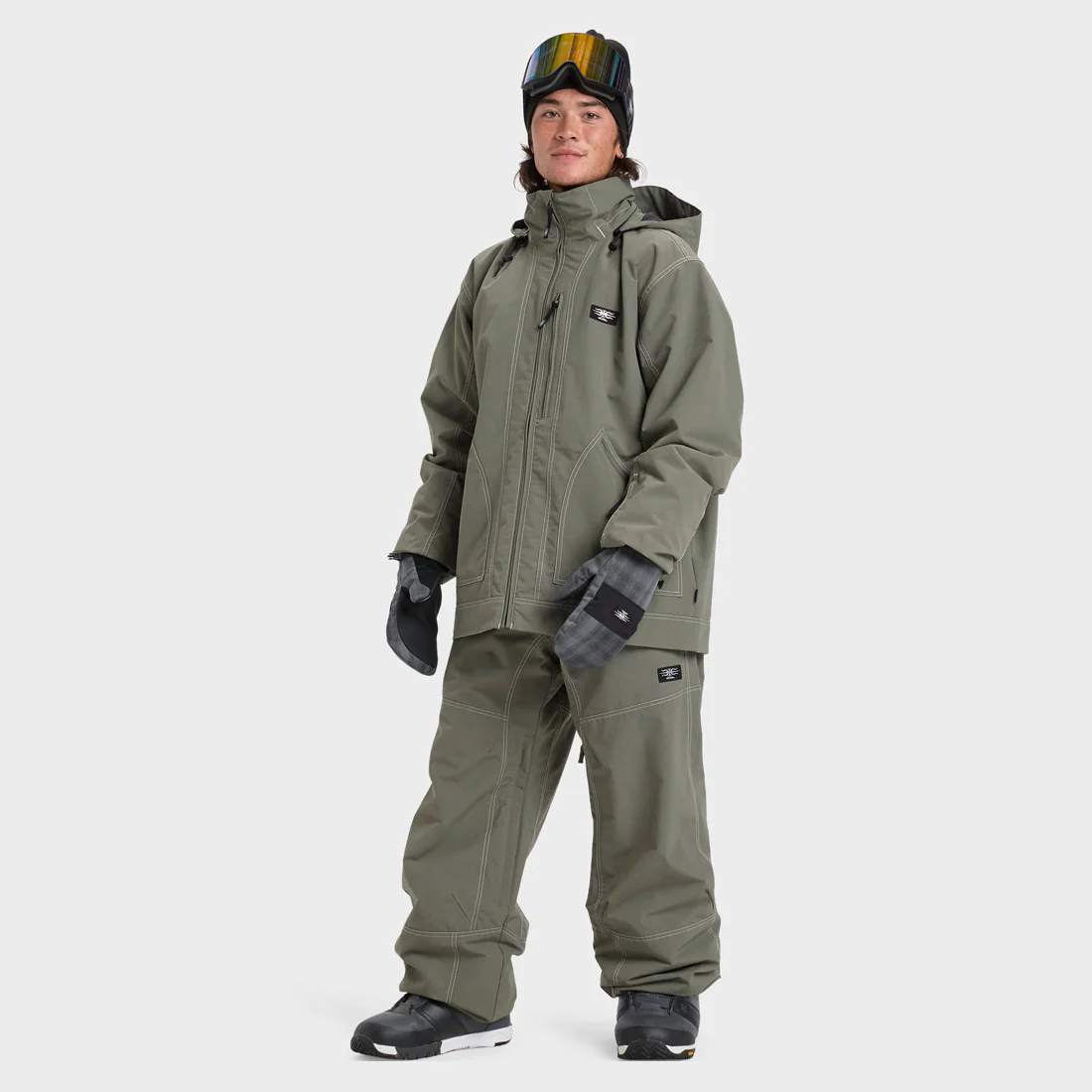 QUIKSILVER Live Wire Jacket 2026 - Dusty Olive - Image 11