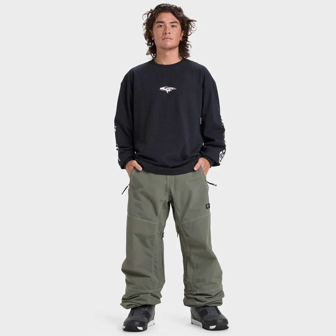 QUIKSILVER Live Wire Pant 2026 - Dusty Olive - Image 3