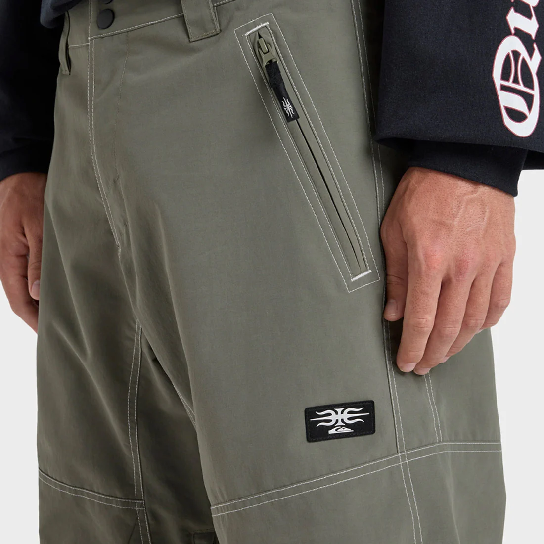 QUIKSILVER Live Wire Pant 2026 - Dusty Olive - Image 5