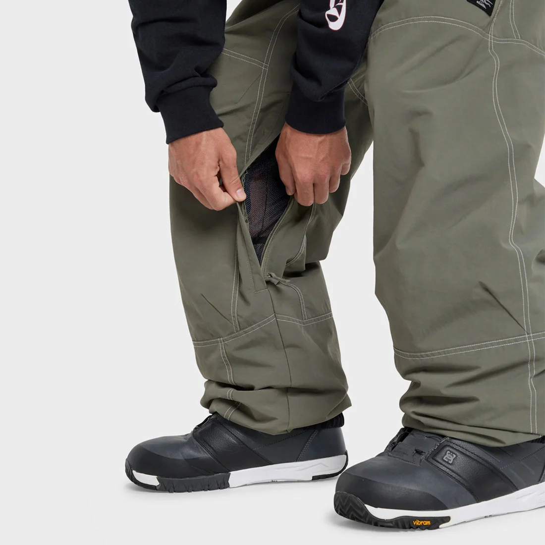 QUIKSILVER Live Wire Pant 2026 - Dusty Olive - Image 7