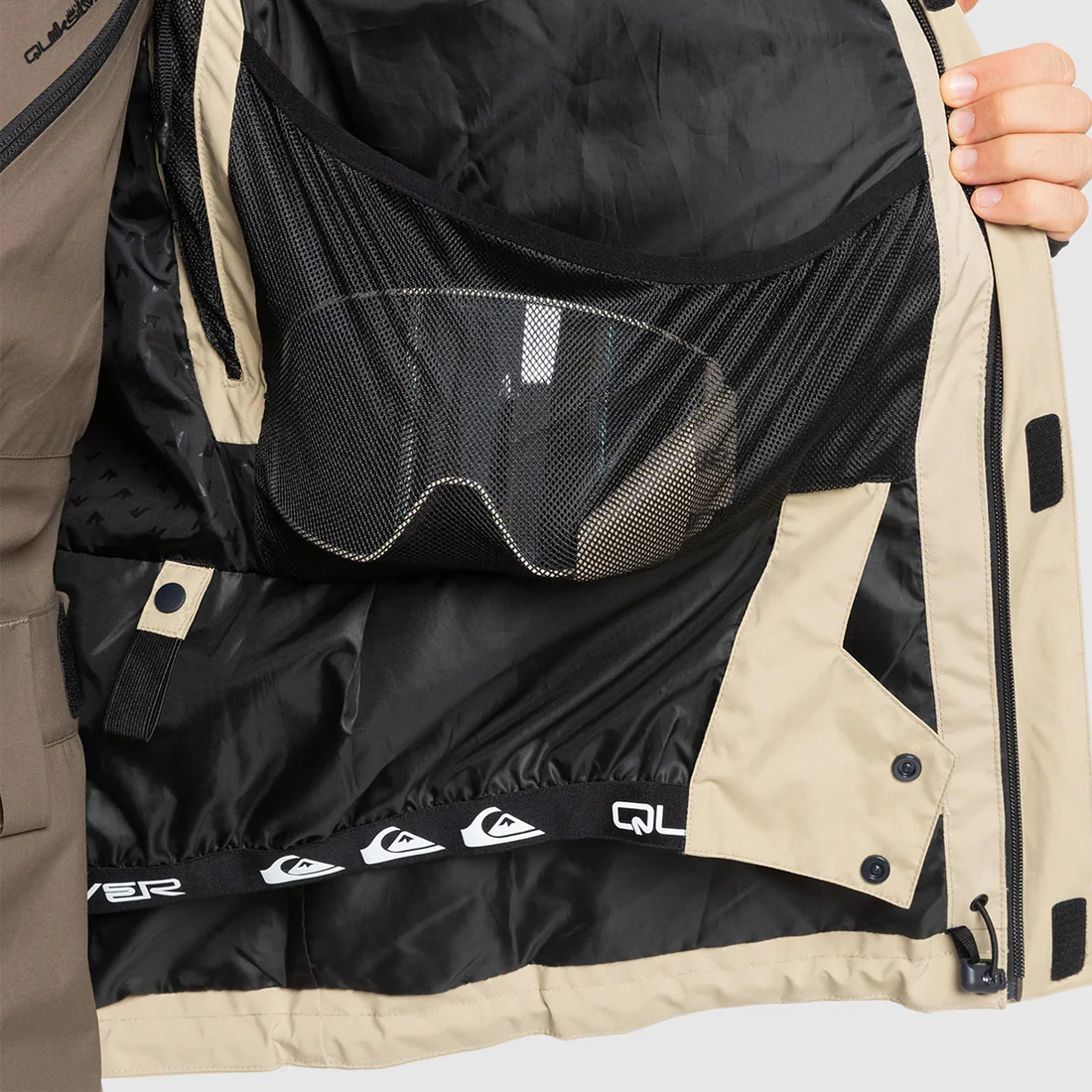 QUIKSILVER Mission Gore-Tex Jacket 2026 - Bone - Image 4