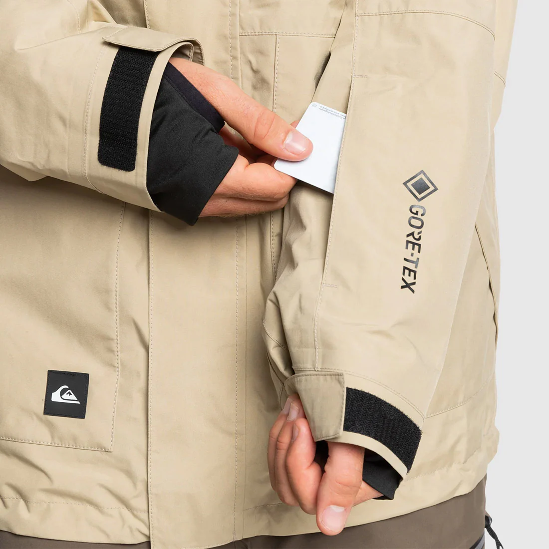 QUIKSILVER Mission Gore-Tex Jacket 2026 - Bone - Image 9