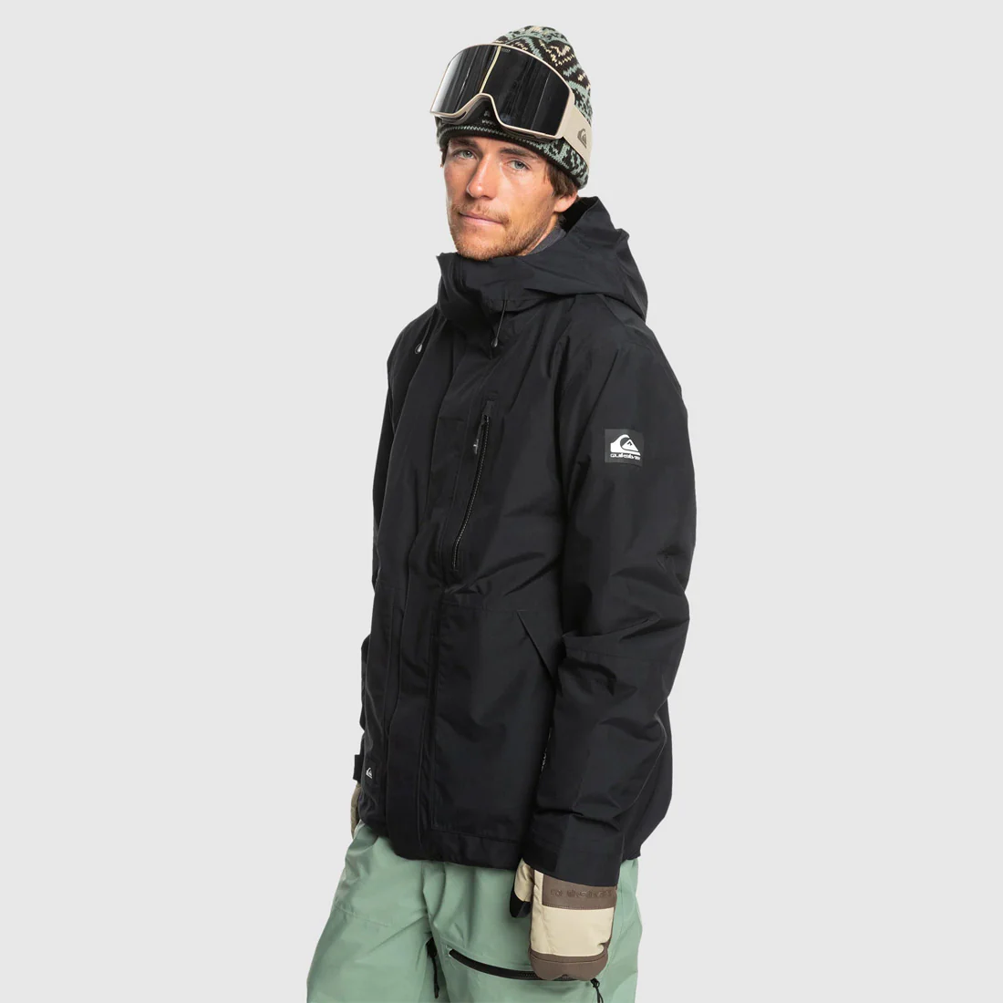 QUIKSILVER Mission Gore-Tex Jacket 2026 - True Black - Image 3
