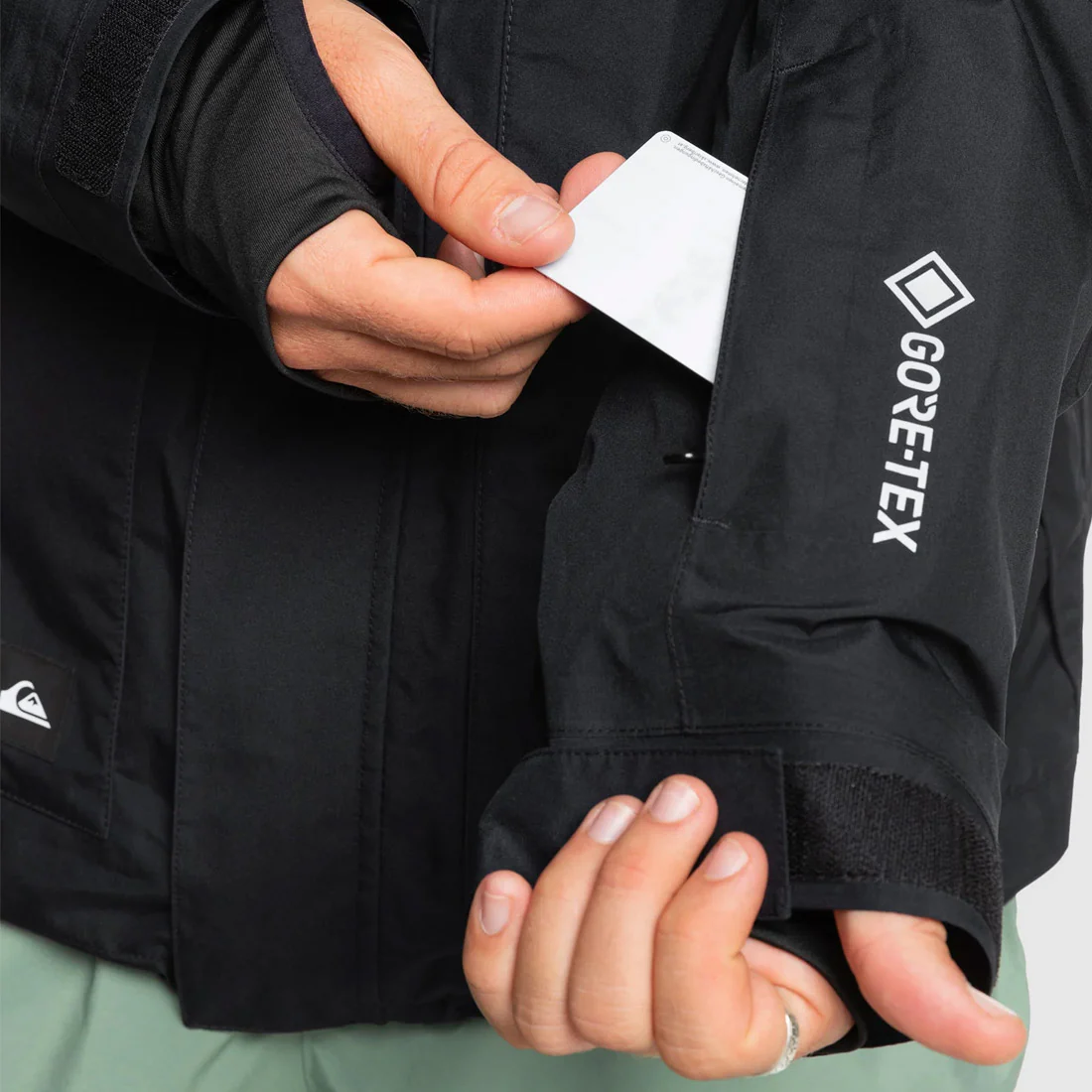 QUIKSILVER Mission Gore-Tex Jacket 2026 - True Black - Image 5