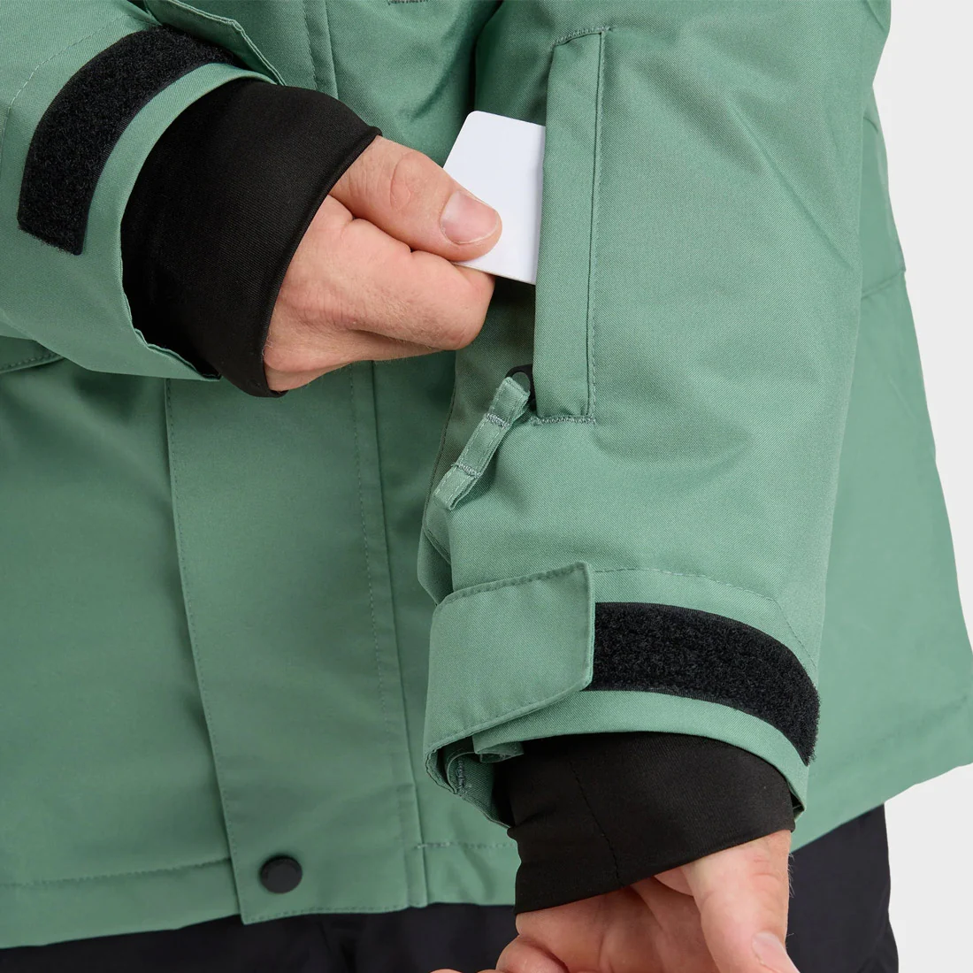 QUIKSILVER Mission Solid Jacket 2026 - Dark Ivy - Image 11
