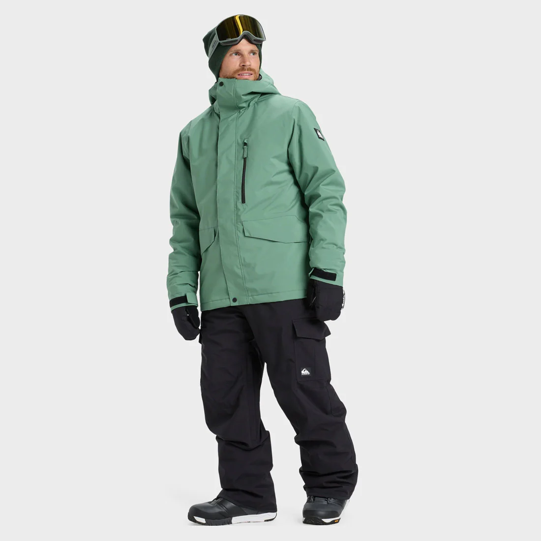 QUIKSILVER Mission Solid Jacket 2026 - Dark Ivy - Image 12
