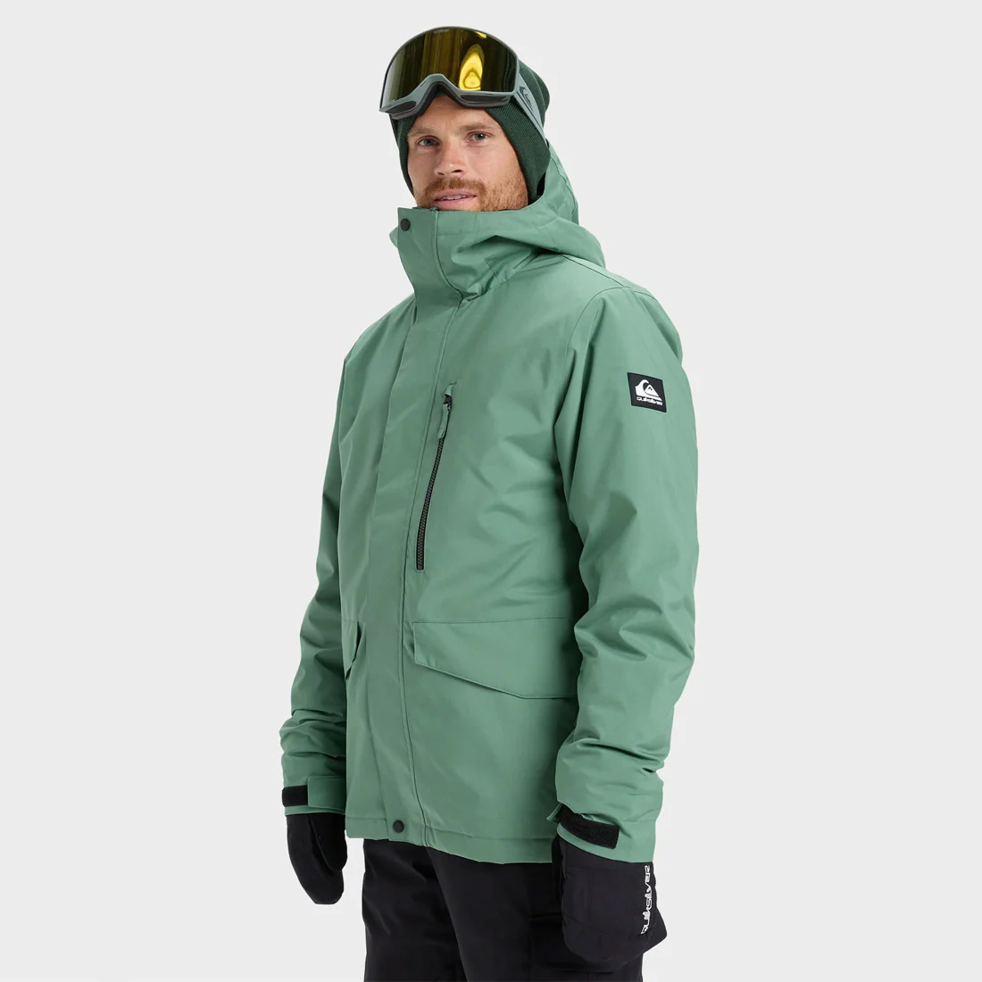 QUIKSILVER Mission Solid Jacket 2026 - Dark Ivy - Image 3