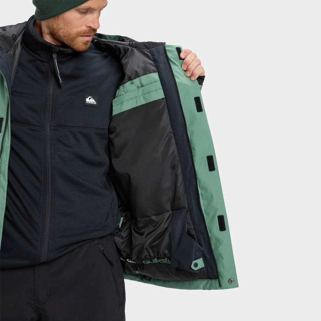 QUIKSILVER Mission Solid Jacket 2026 - Dark Ivy - Image 5