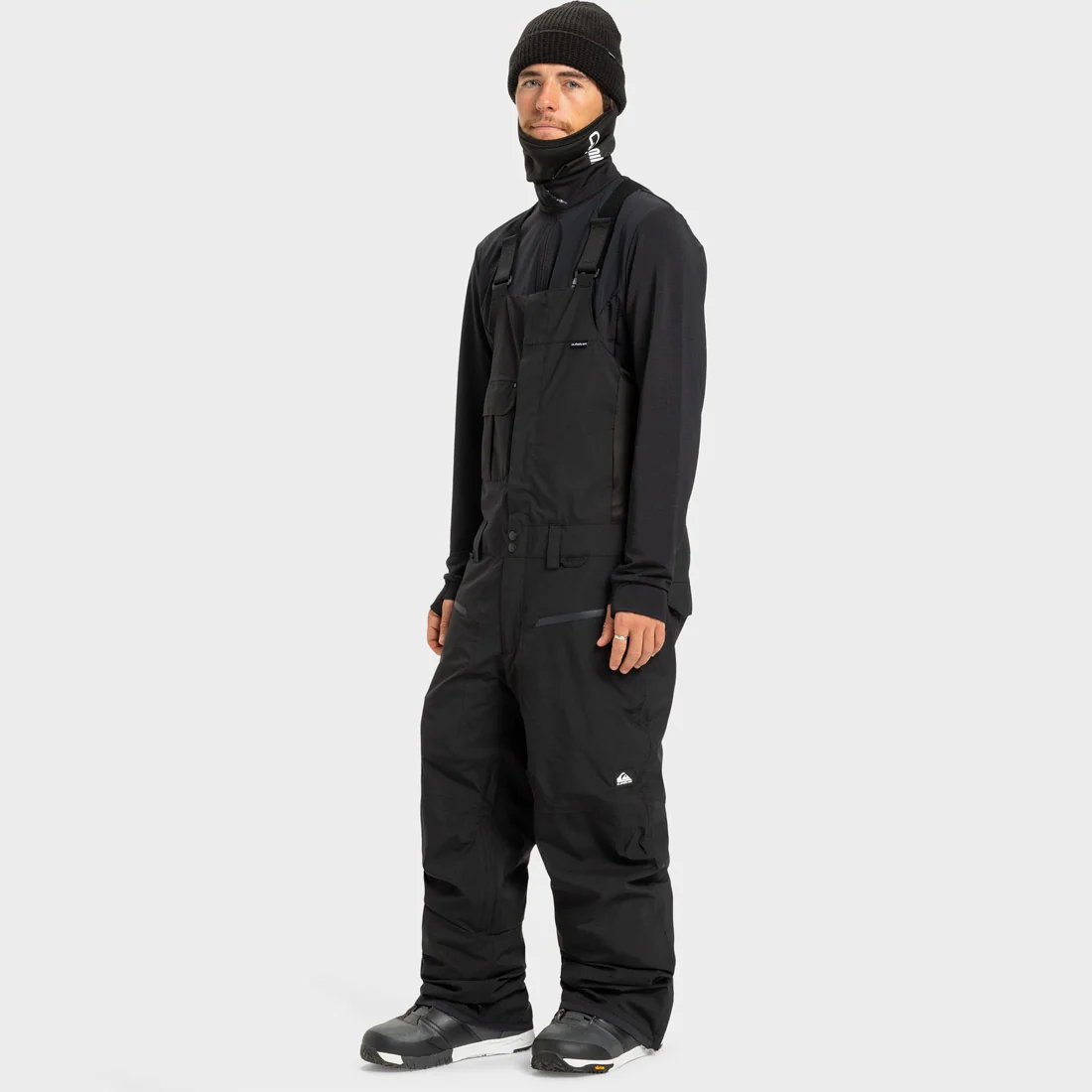QUIKSILVER Paramo Stretch 20K Bib Pant 2026 - True Black - Image 3