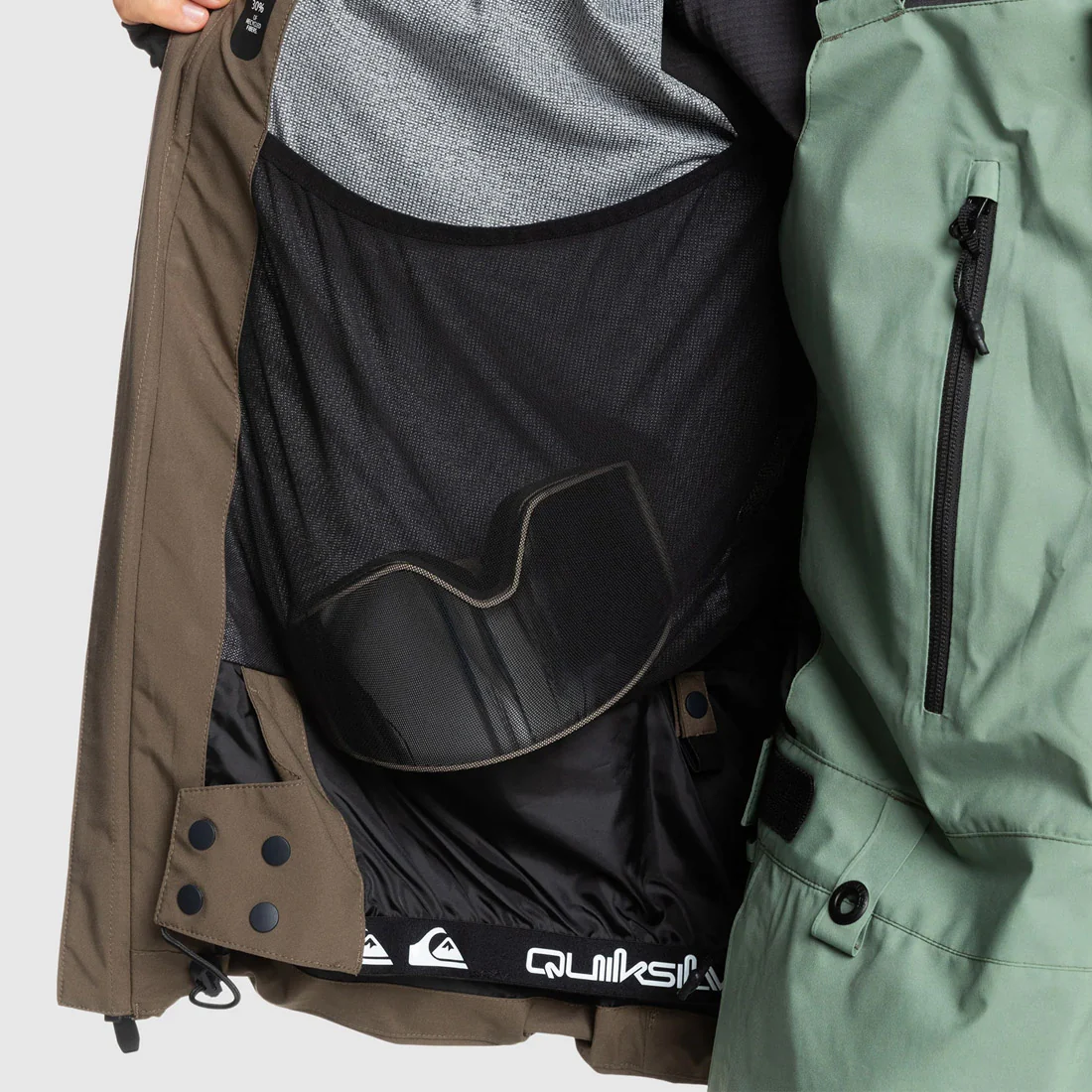 QUIKSILVER Quest Stretch 20K Jacket 2026 - Canteen - Image 13