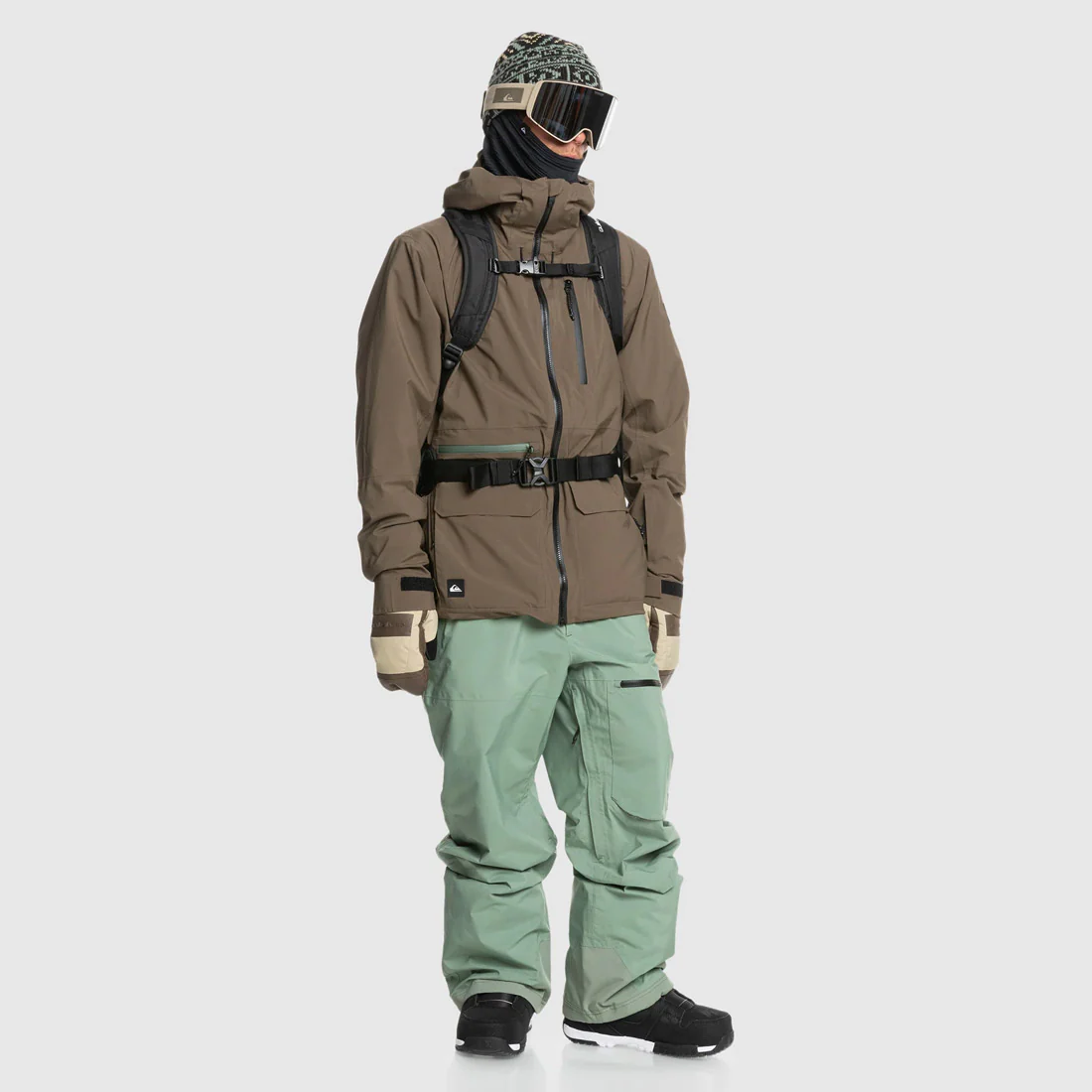 QUIKSILVER Quest Stretch 20K Jacket 2026 - Canteen - Image 14