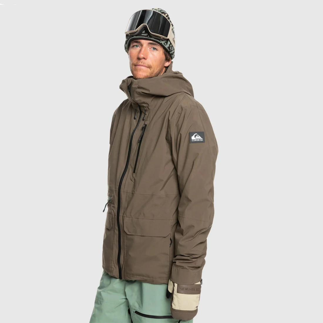QUIKSILVER Quest Stretch 20K Jacket 2026 - Canteen - Image 3
