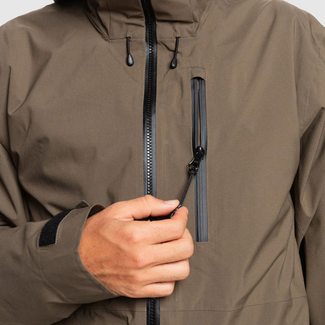 QUIKSILVER Quest Stretch 20K Jacket 2026 - Canteen - Image 6
