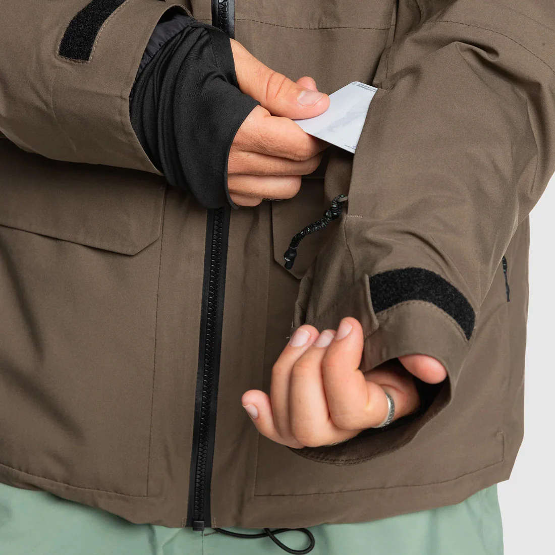 QUIKSILVER Quest Stretch 20K Jacket 2026 - Canteen - Image 8