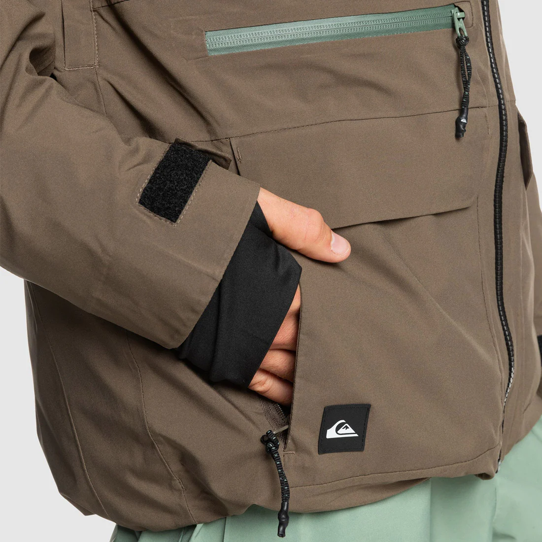 QUIKSILVER Quest Stretch 20K Jacket 2026 - Canteen - Image 9