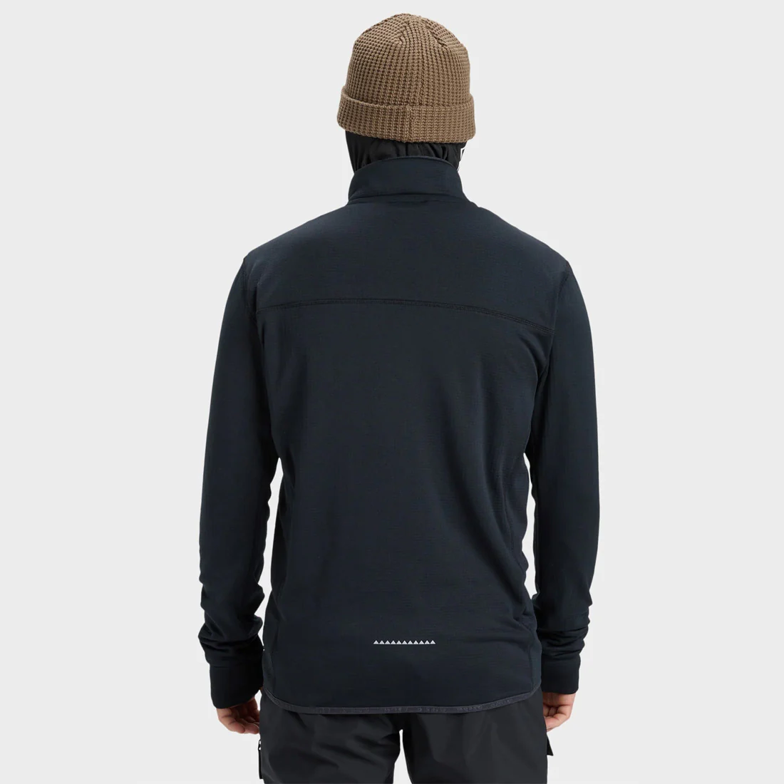 QUIKSILVER Steep Point Full Zip Fleece - True Black - Image 2