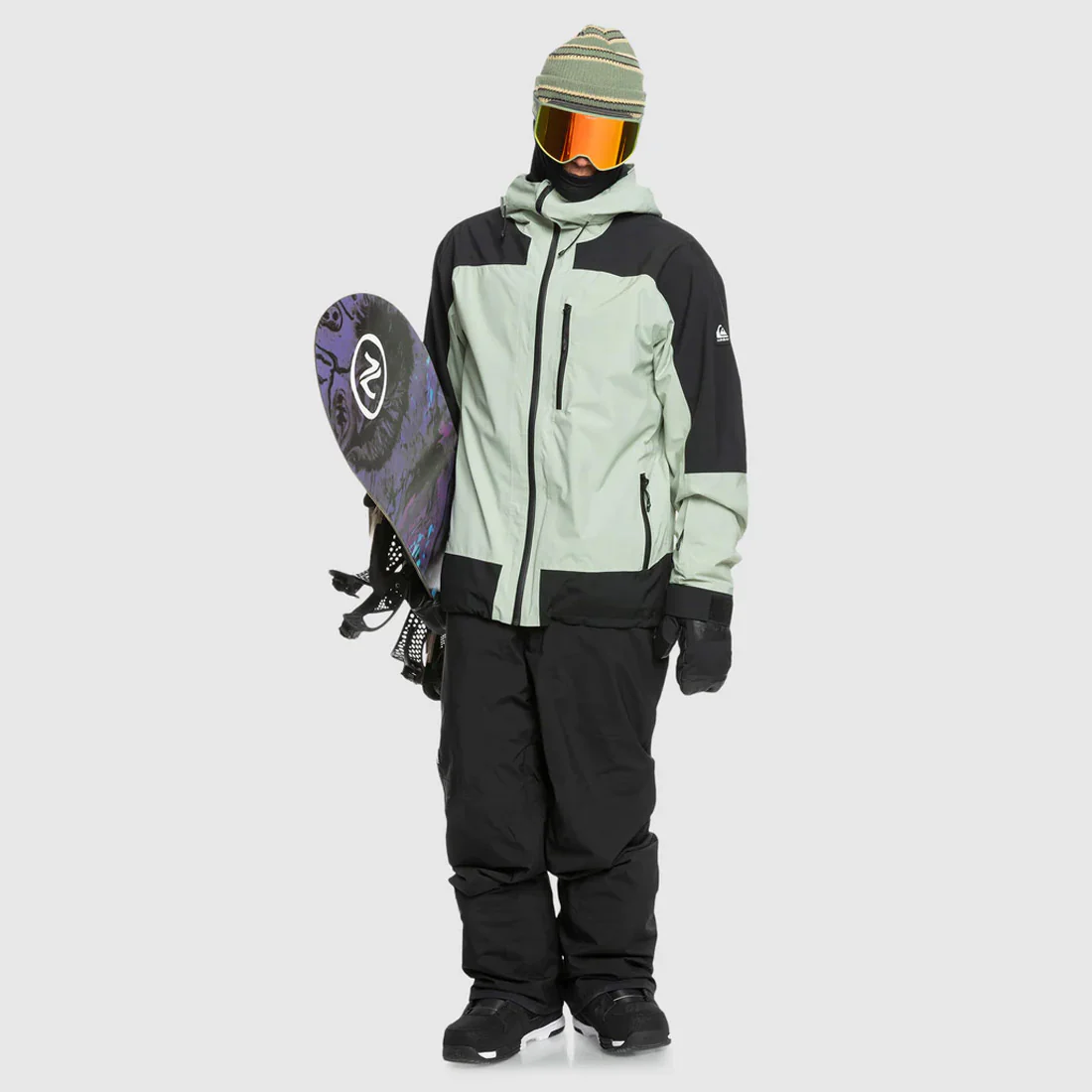 QUIKSILVER Ultralight 20K Jacket - Desert Sage - Image 5