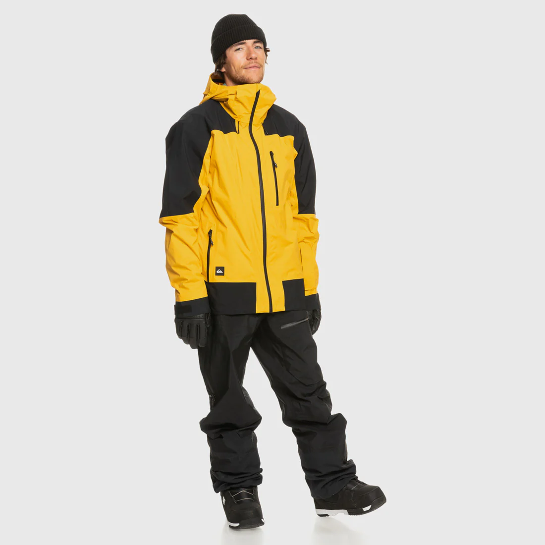 QUIKSILVER Ultralight Gore-Tex Jacket 2024 - Mineral Yellow - Image 8