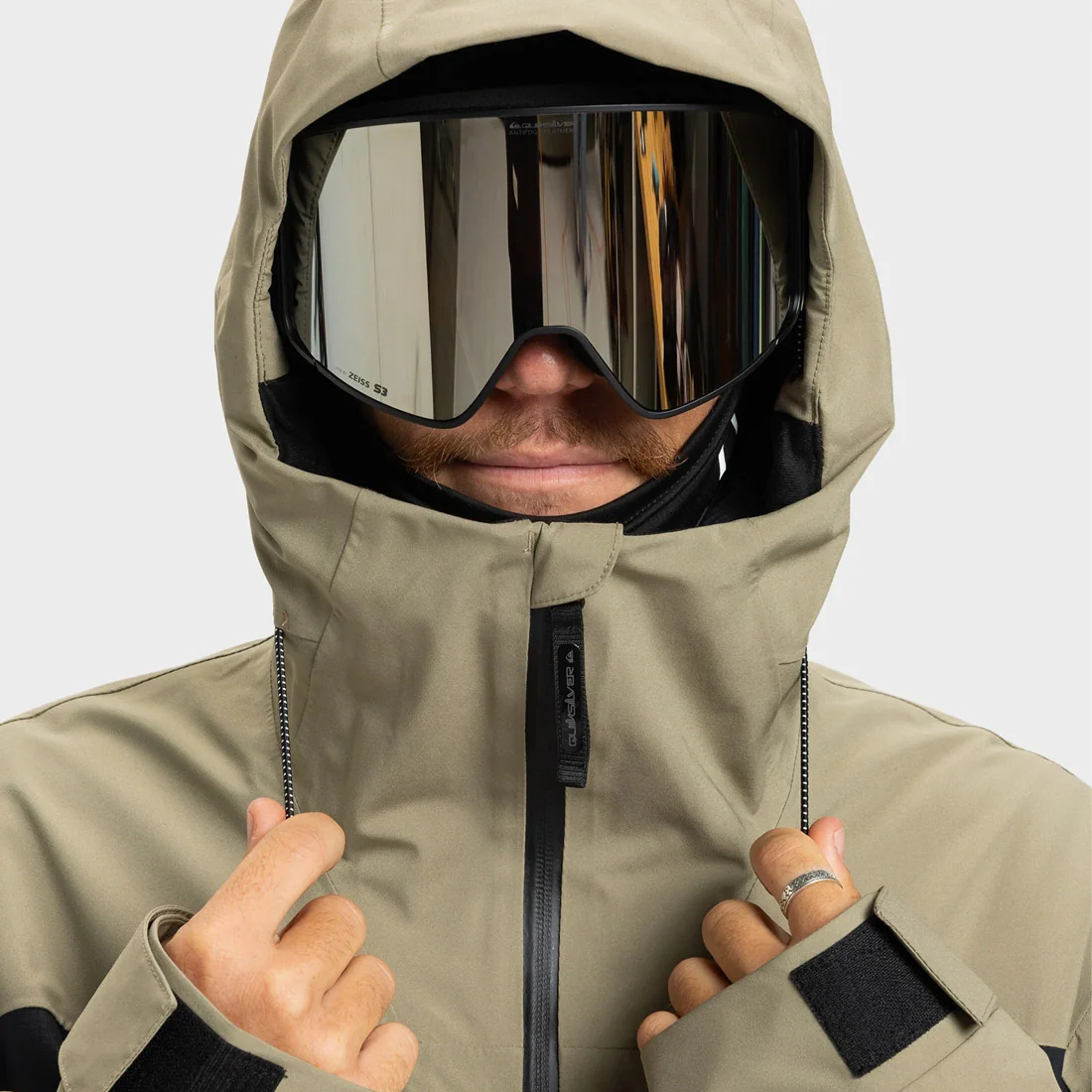 QUIKSILVER Ultralight Stretch 20K Jacket 2026 - Fallen Rock - Image 4