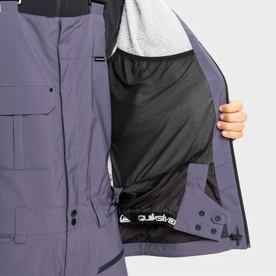 QUIKSILVER Ultralight Stretch 20K Jacket 2026 - Graystone - Image 5