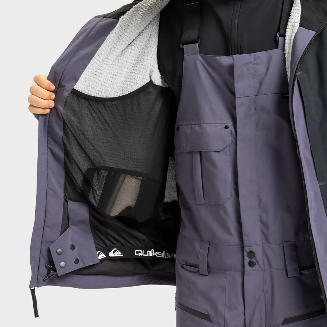QUIKSILVER Ultralight Stretch 20K Jacket 2026 - Graystone - Image 6