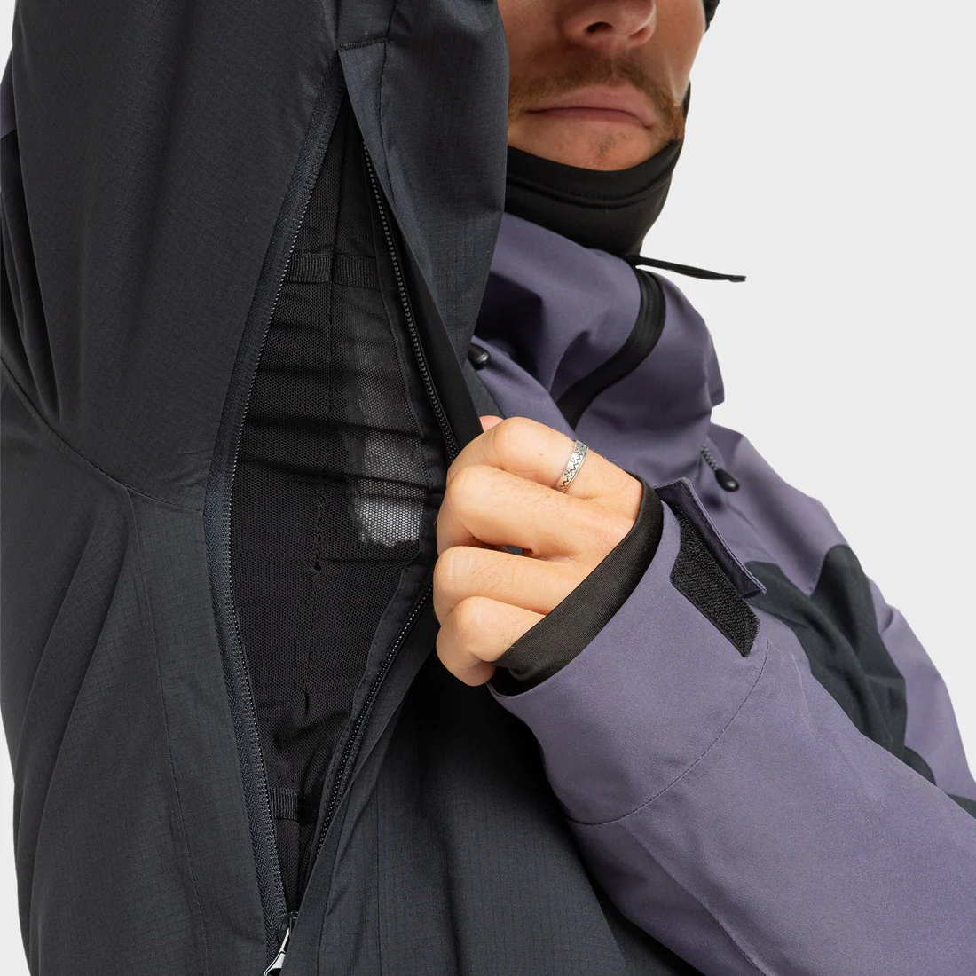 QUIKSILVER Ultralight Stretch 20K Jacket 2026 - Graystone - Image 9