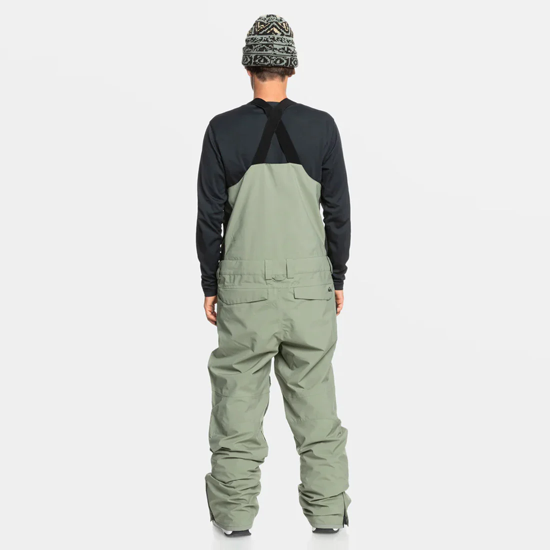 QUIKSILVER Utility Bib Pant 2025 - Sea Spray - Image 7