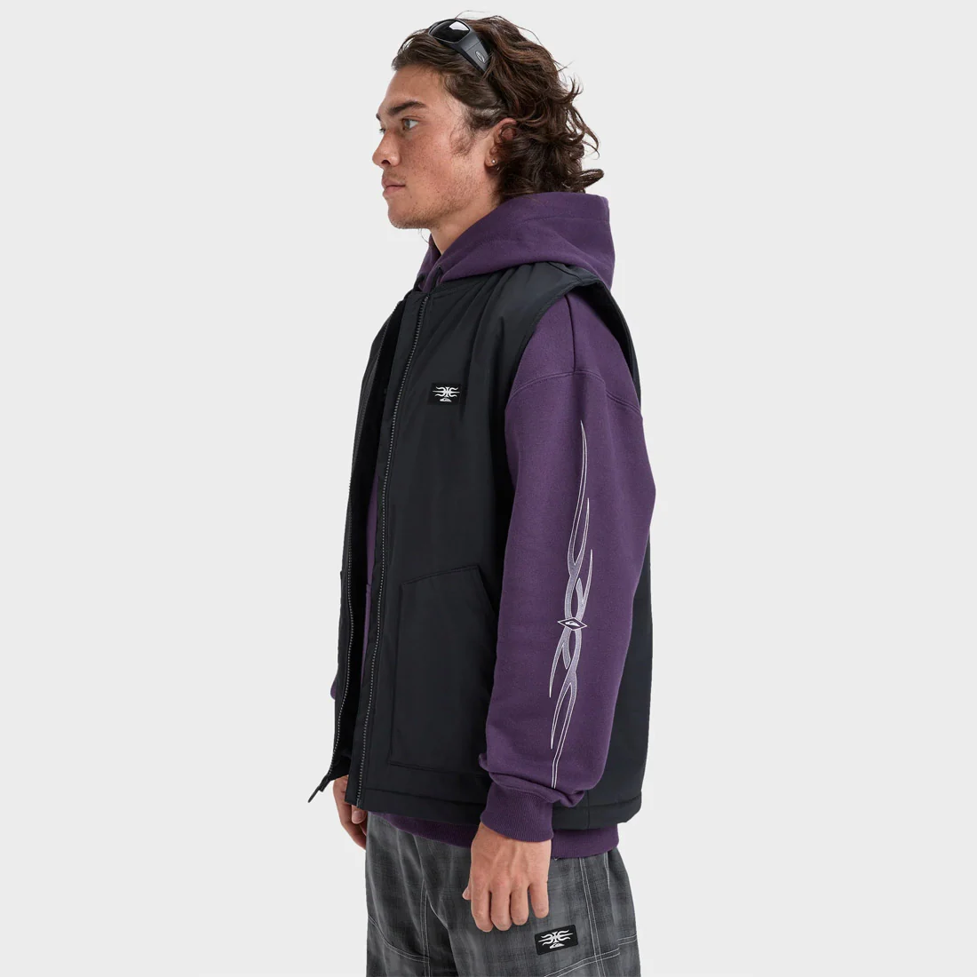 QUIKSILVER Wasted Gilet - True Black - Image 3